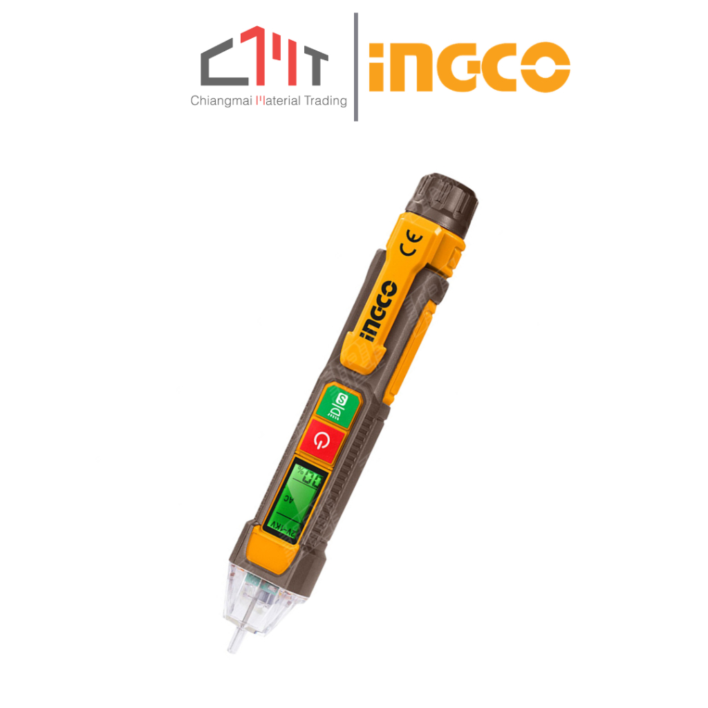 INGCO ปากกาวัดไฟ วัดแรงดันไฟฟ้า แบบไม่ต้องสัมผัส No.VD210003 ( Non Contact AC Voltage Detector )