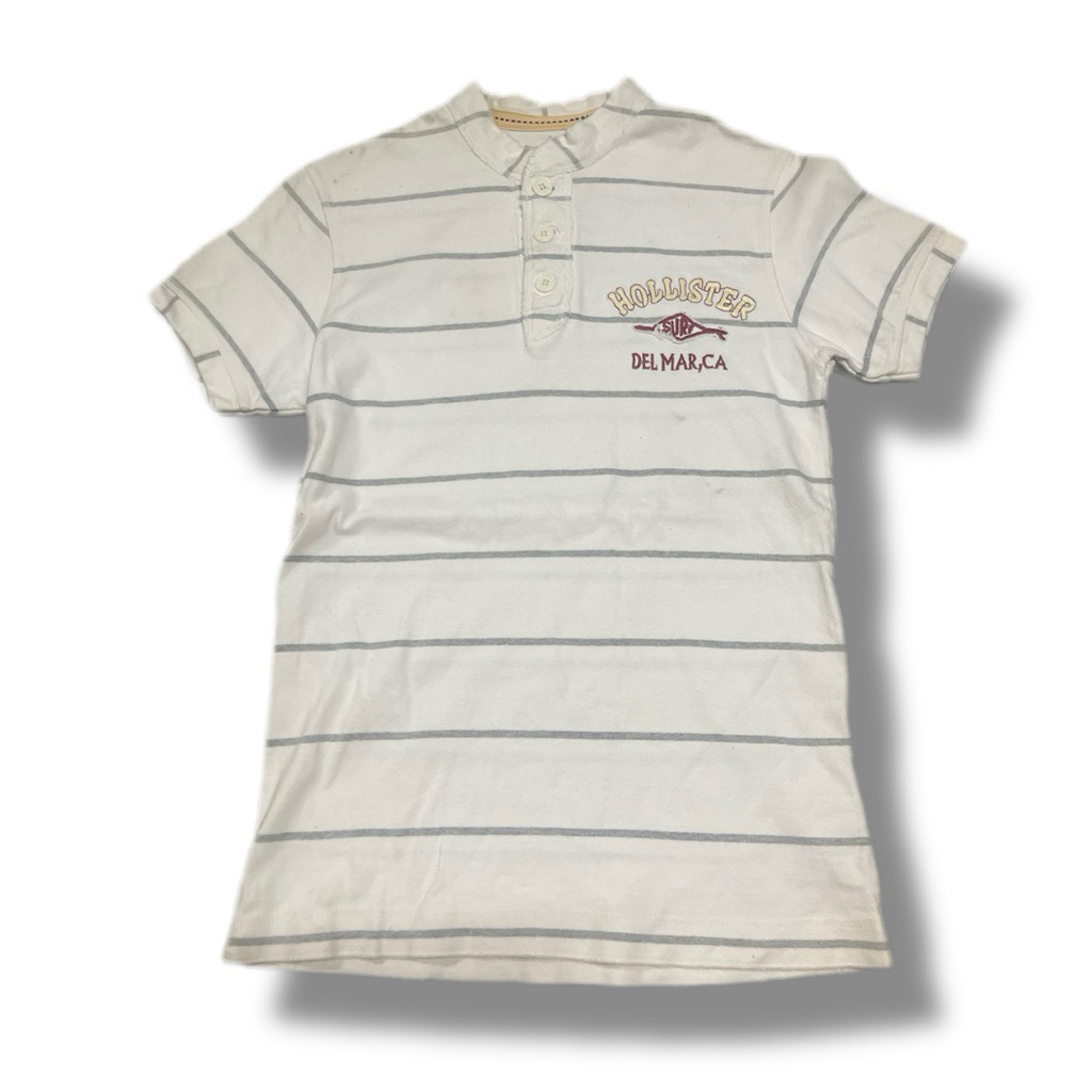 เสื้อผู้หญิงคอจีนงานปัก hollister มือสอง