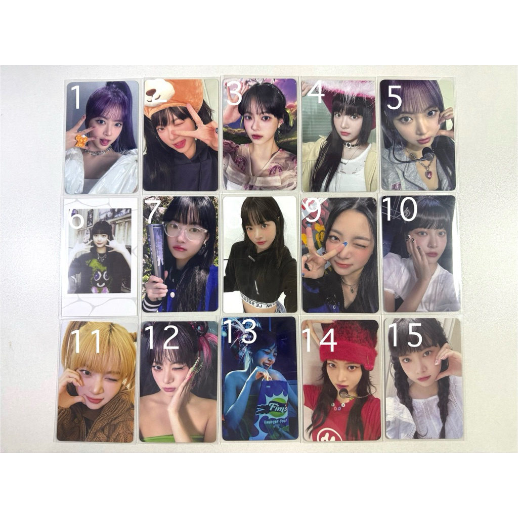 {พร้อมส่ง} การ์ดแท้ lesserafim 100%