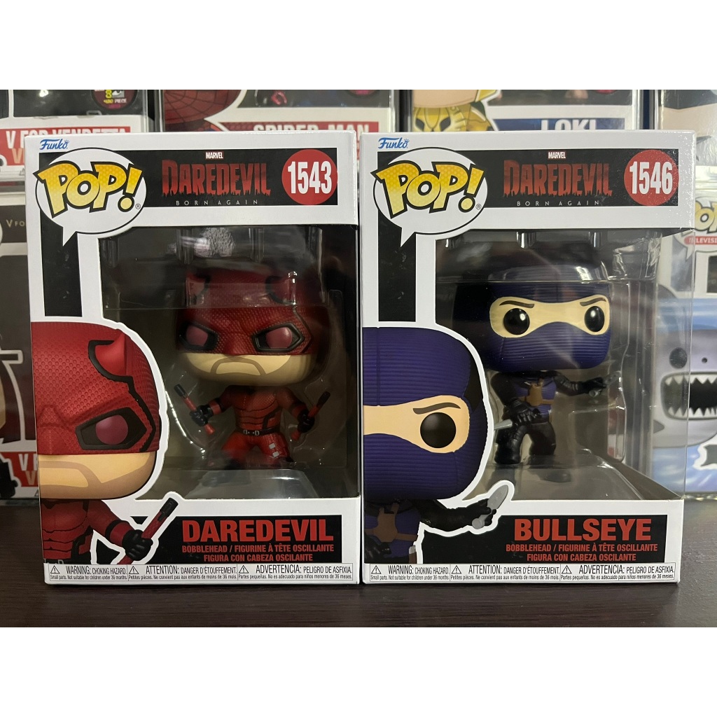 [พร้อมส่ง] ฟิกเกอร์ Funko Pop Marvel ซีรีส์ Daredevil Born Again มือหนึ่ง