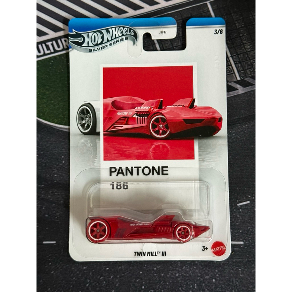 Hot Wheels Silver Series Pantone แพ็ค Japan version  ขนาด 1:64 TWIN mill lll