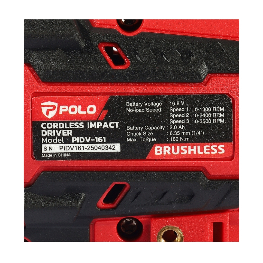 ส่งเร็ว ถูกสุด  POLO ชุดคอมโบ 16.8V รุ่น PCB-161-A2 ครบชุด สว่านกระแทก ไขควงกระแทก ชุดเซ็ต สว่านแบต ไขควงแบต สว่าน ราคา ถูกที่สุด ดีลบีเคเค แกลเลอรีภาพที่ 2