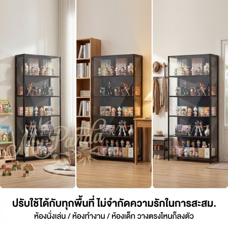 ตู้โชว์สินค้า ตู้โชว์สินค้าแบบเปิดด้านข้าง ตู้โชว์สินค้าแบบไม่มีสิ่งกีดขวาง ตู้เก็บของอเนกประสงค์ รูปที่ 7