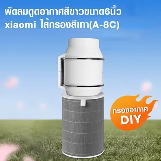 KONIG เครื่องดูดควัน 4 นิ้ว 6 นิ้ว 8 นิ้ว เครื่องดูดควันในครัว เสียงรบกวนต่ำ พลังแรงลมสูง ( กรองอากาศDIY)