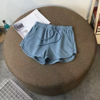 กางเกงขาสั้นเอวยางยืดผู้หญิง กางเกงสายฝอ ดีไซน์ทรงสวย ใส่แล้วดูเพรียว คล่องตัวสุดๆ