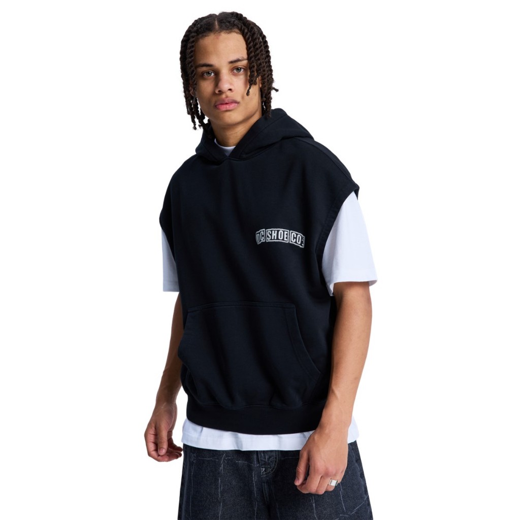 DC SHOES เสื้อผู้ชาย Mens Gunner Sleeveless Hoodie  (KVJ0) 261 EDYFT03568-KVJ0