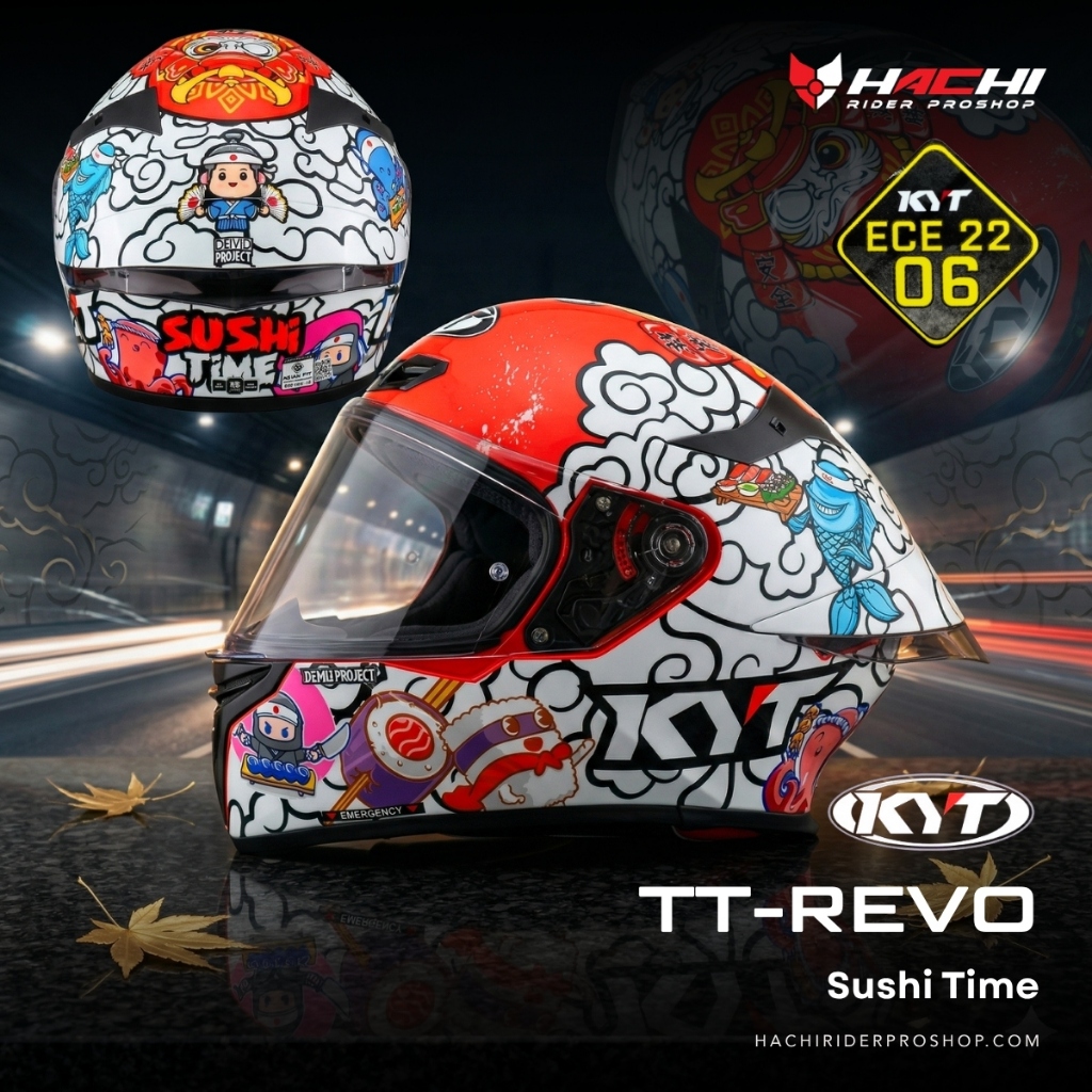 KYT TT REVO - Sushi Time