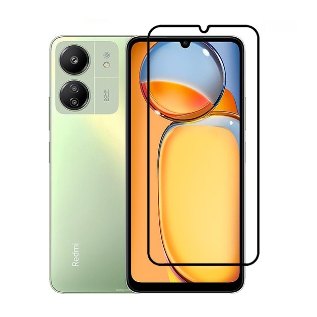 ฟิล์มกระจกนิรภัย 9D เต็มจอ สำหรับ Redmi 15C 15 5G 14C 13C 13 12C 12Redmi A5/A3/A2Plus/A1 Redmi 9/9A/9C/9T/10/10A/10C
