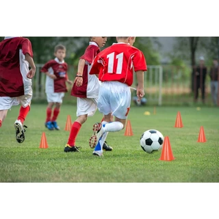 10 ชิ้น กรวยฝึกซ้อม 18 cm กรวย ฝึกซ้อมกีฬา ทนแสงแดด UV Sport Training Cones กรวยซ้อมกีฬา ฟุตบอล กรวยซ้อมวิ่ง ซ้อมกีฬา