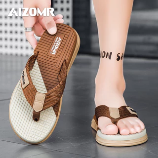 AIZOMR รองเท้าแตะผู้ชาย ดีไซน์ดั้งเดิม วัสดุ EVA กันลื่น แห้งเร็ว รุ่น A2269