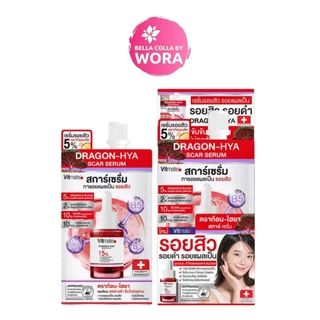 [1 กล่อง/6 ซอง] Vitmate Dragon - Hya Scar Serum วิตเมต ดราก้อน-ไฮยา สการ์ เซรั่ม [7 ml.]