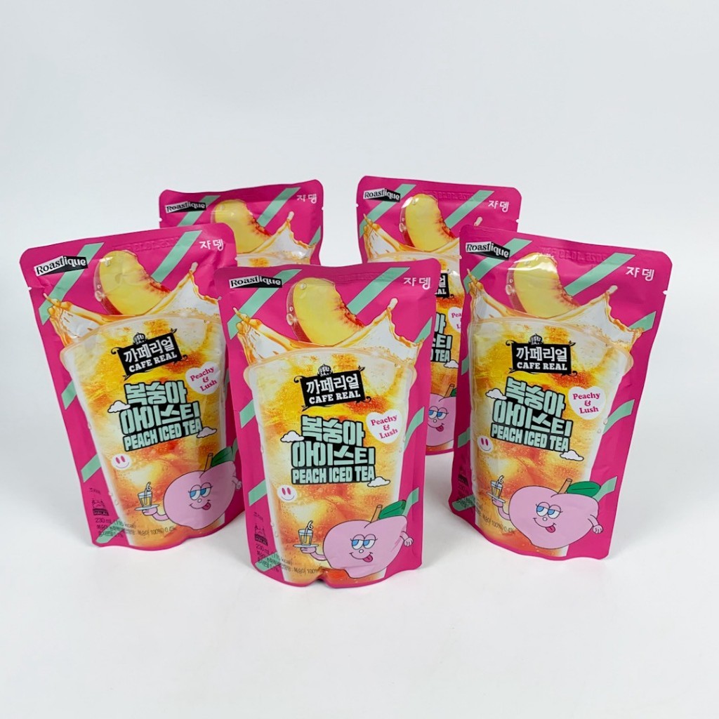 Jardin TEA Cafe REAL 230ml น้ำซองเกาหลี น้ำผลไม้เกาหลี รูปที่ 3