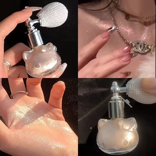 Glitter highlighter spray/long-lasting shine/brightening and pearlescent finish for body,hair,and more.