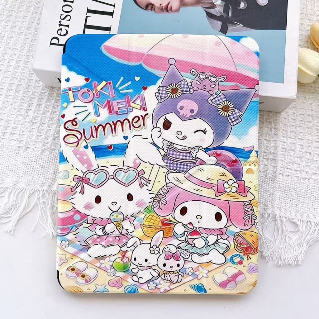 เคสไอแพด พับแกนYใส่ปากกาได้ รุ่น Gen10 Gen11 A16 Air4 air5 Air6 Air7 air8 pro10.2 10.5 10.Gen7 Gen8 Gen9 ราคา ถูกที่สุด ดีลบีเคเค แกลเลอรีภาพที่ 7