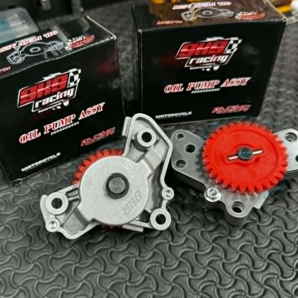 ปั้มน้ำมันเครื่อง SKS Racing ไส้ในดูคาติ W125 เวฟ125 ลูกปั้มใหญ่ ฉีดแรงรองรับลูกโต