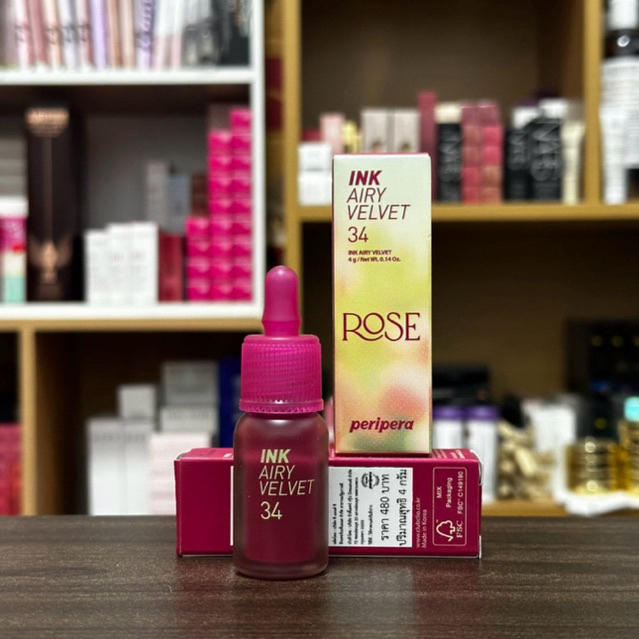[ หมดอายุ 10/26 ]  Peripera Ink Airy Velvet 4g