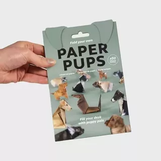 กระดาษพับรูปแมว DIY แบบใหม่ ชุดทำแมวกระดาษ (โอริกามิ) 50 ชิ้น ทำง่ายน่ารัก