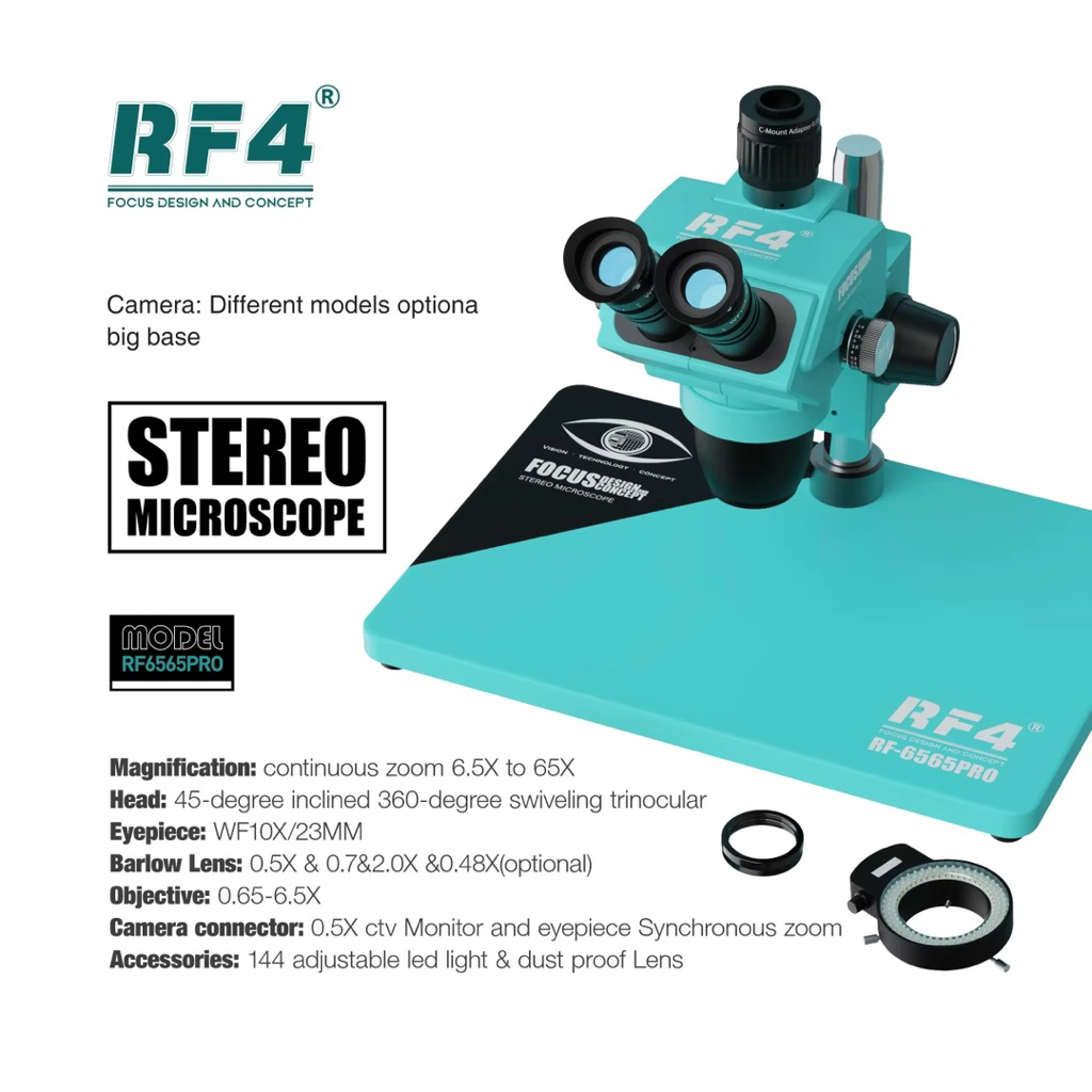 กล้อง RF4    6565PRO หัว6.5X-โฟกัส65X