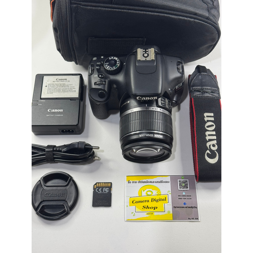 กล้องมือสอง Canon EOS 550D + Lens Canon 18-55mm F3.5-5.6 IS