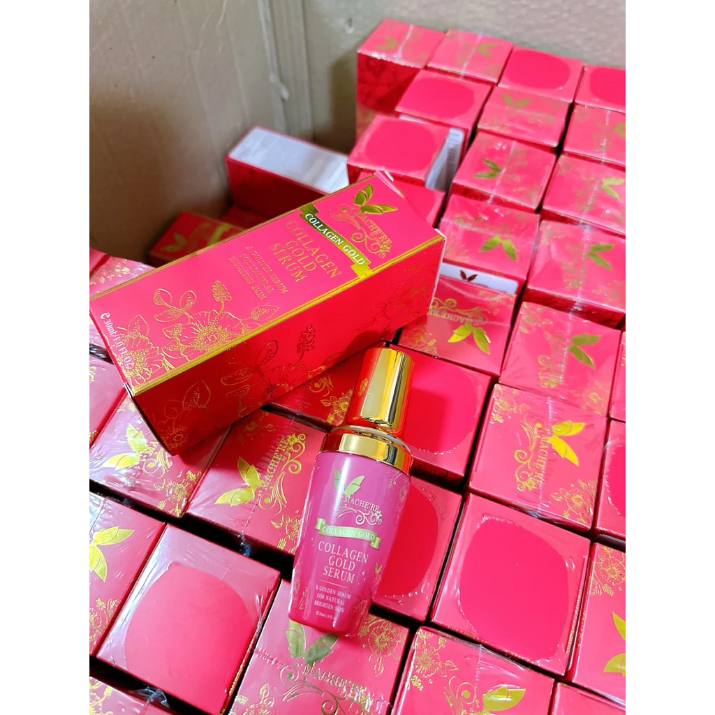 ล็อตใหม่ เพิ่มปริมาน 35 ml. จำนวนจำกัด!! คอลลาเจนทองคำมาเชอรี่ของแท้ 100% สกินแคร์ Skincare บำรุง ผิวหน้า thumbnail 10