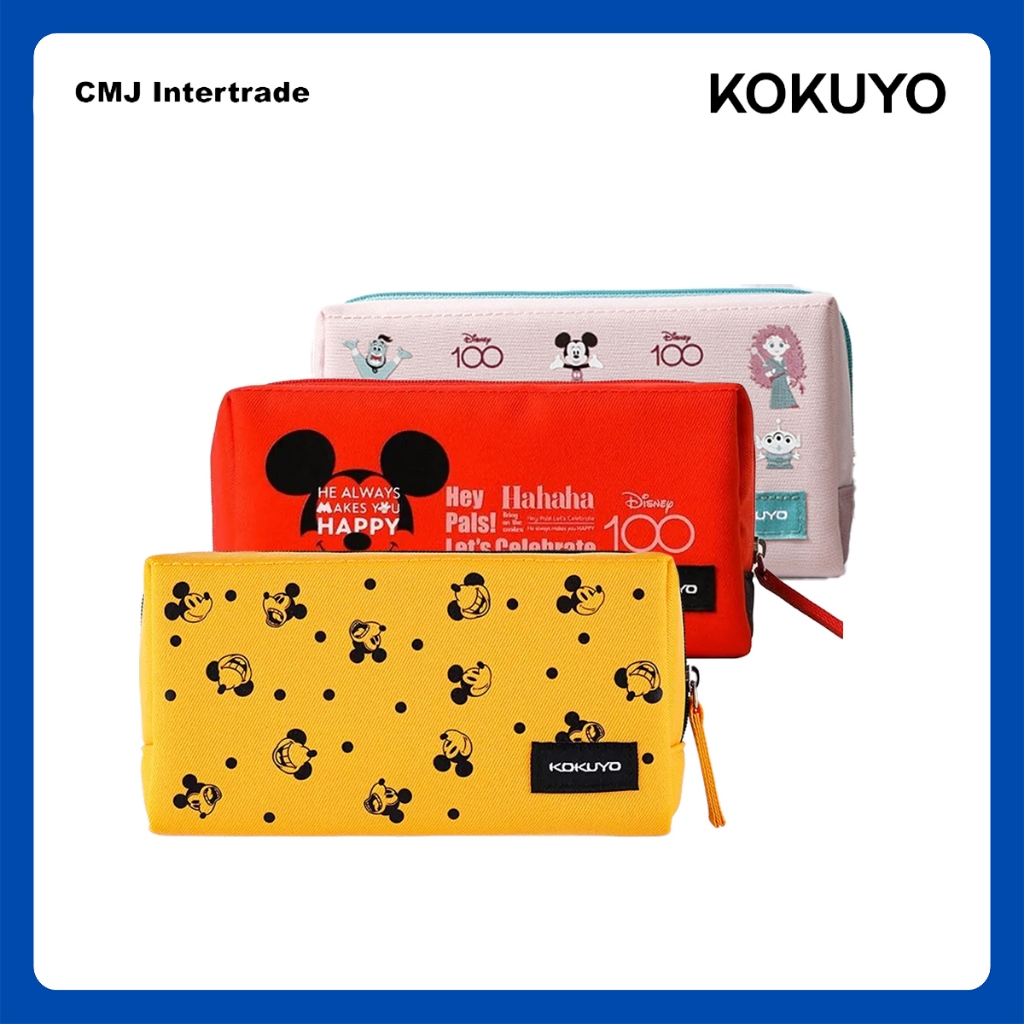 KOKUYO Disney NEMU NEMU กระเป๋าดินสอ กล่องดินสอลายดิสนีย์ กระเป๋าเครื่องเขียนลายการ์ตูน