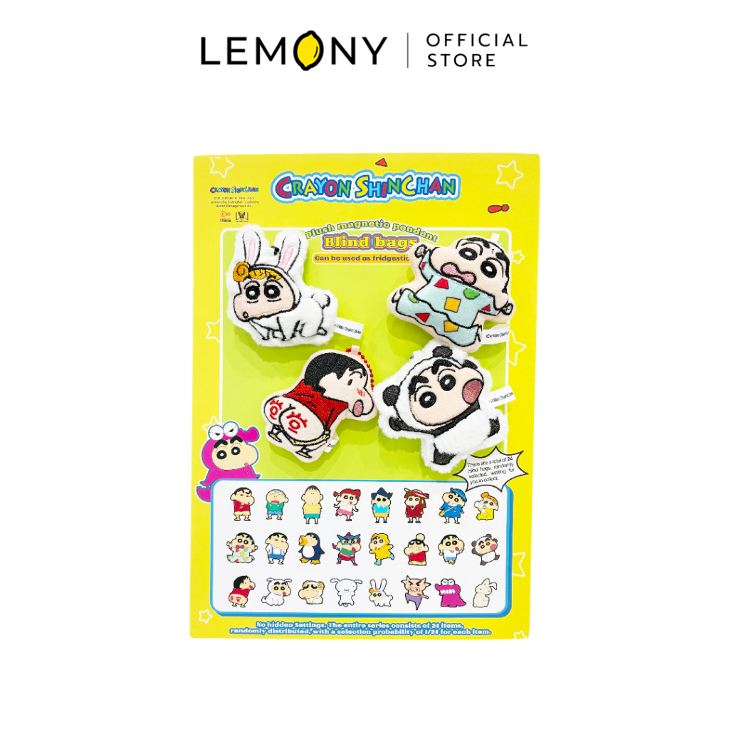 LEMONY กล่องจุ่มเครยอนชินจัง ซีรีส์ Fun Everyday Life Crayon Shin-Chan Collection