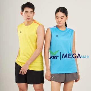 เสื้อแขนกุด FBT B2I218 เสื้อกีฬา ตัดต่อไหล่ ไซส์ S-6XL