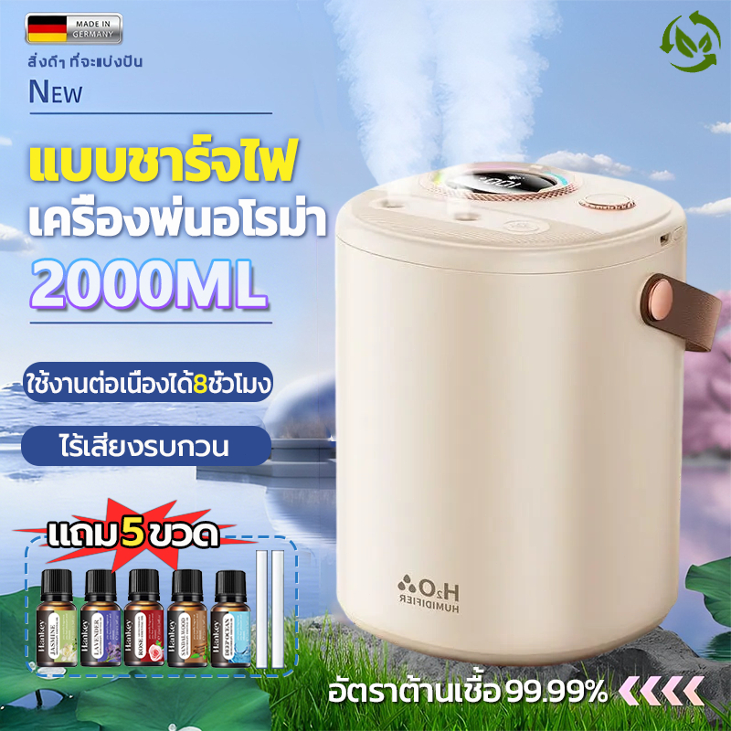 เครื่องพ่นอโรม่า ชาร์จUSB เครื่องเพิ่มความชื้นแบบชาร์จไฟ ห้องนอน หอพักนักเรียน เครื่องพ่นไอ เครื่องพ่นน้ําหอม humidifier