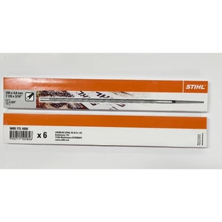STIHL ** ของแท้ ** ตะไบแทงโซ่ ตะไบหางหนู สำหรับโซ่เลื่อยยนต์ ขนาด 4.0mm, 4.8 mm, 5.5mm (6 เส้น)