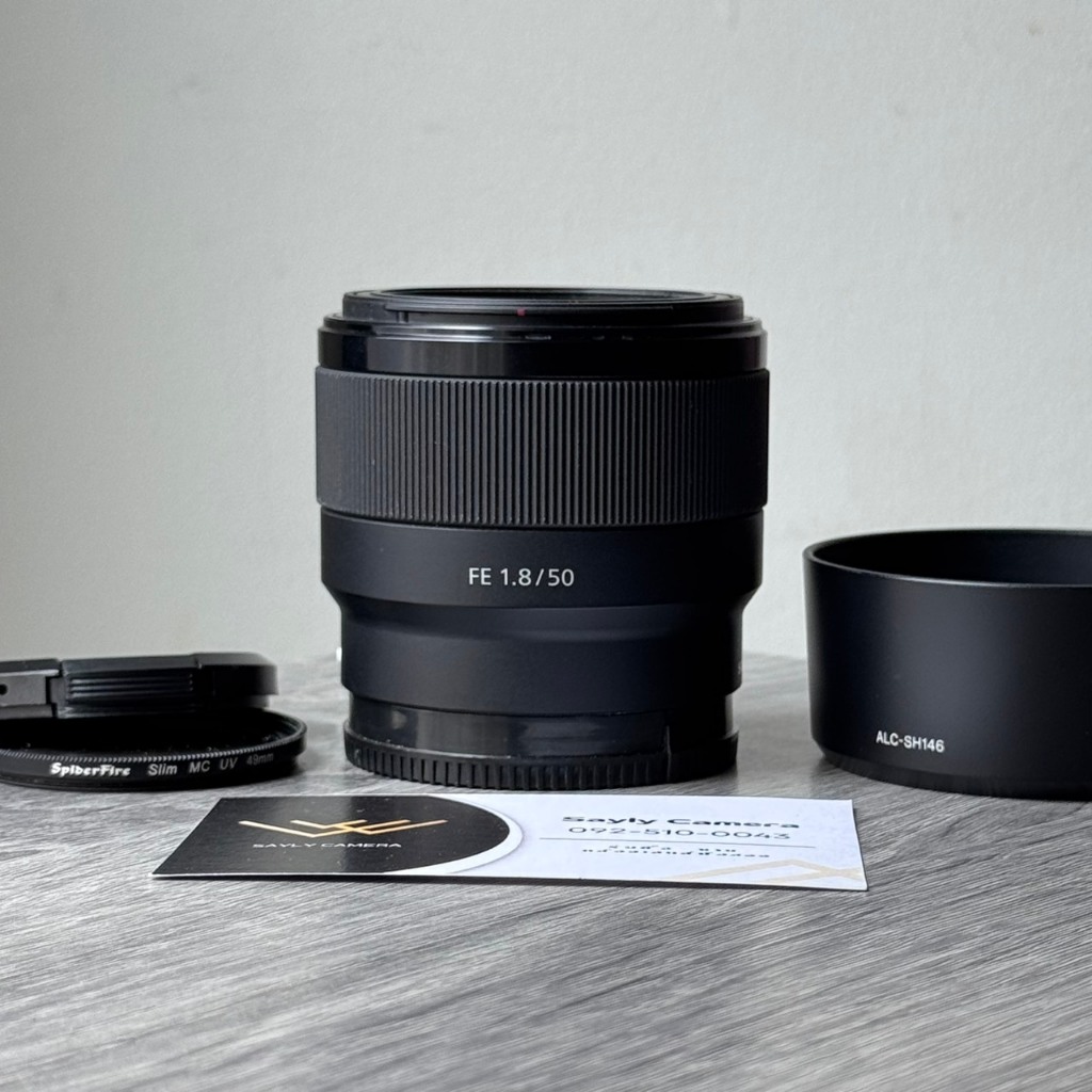 เลนส์ถูก Sony 50 FE sony lens fe50mm FE50mm หน้าชัดหลังเบลอ ใส่ ฟูลแฟรม