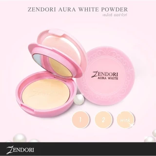 Zendori UV Oil-Free / Extra Cover / Aura White Foundation เซนโดริ ยูวี ออยล์-ฟรี / เอ็กซ์ตร้า คัฟเวอร์ / ออร่า ไวท์ 8 g.