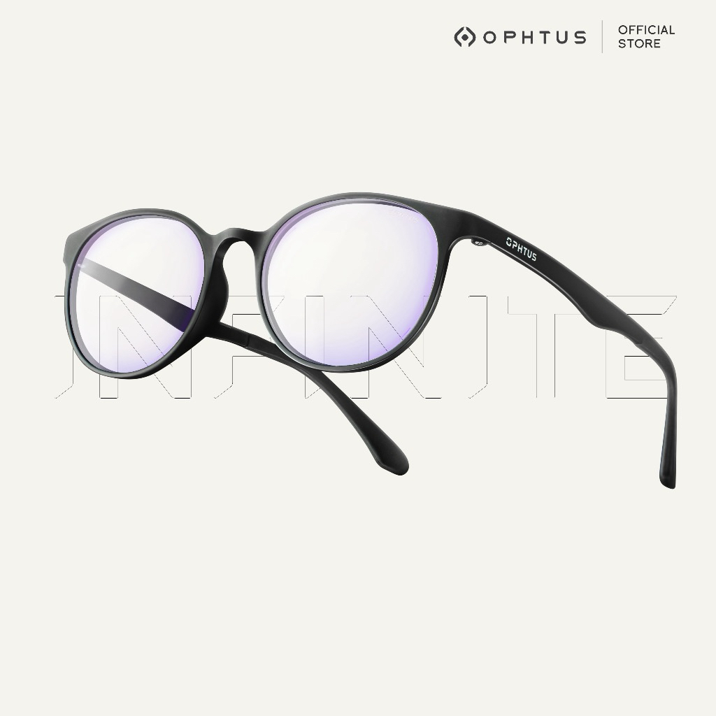ของแท้ !!! แว่นตา OPHTUS รุ่น Infinite เลนส์ RetinaX Clear เเว่นกรองเเสงสำหรับเกมส์เมอร์ Like New อุ