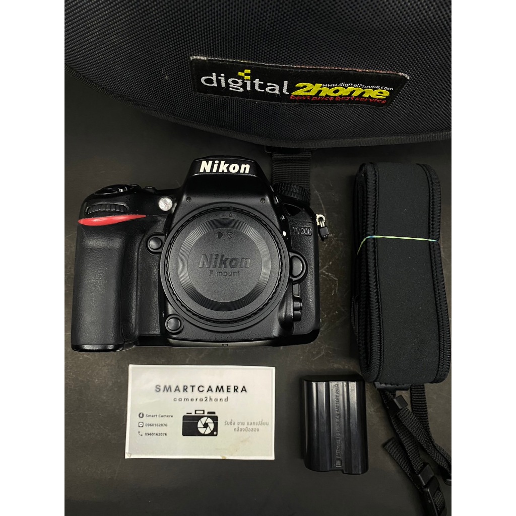 BODY NIKON D7200 พร้อมใช้งาน