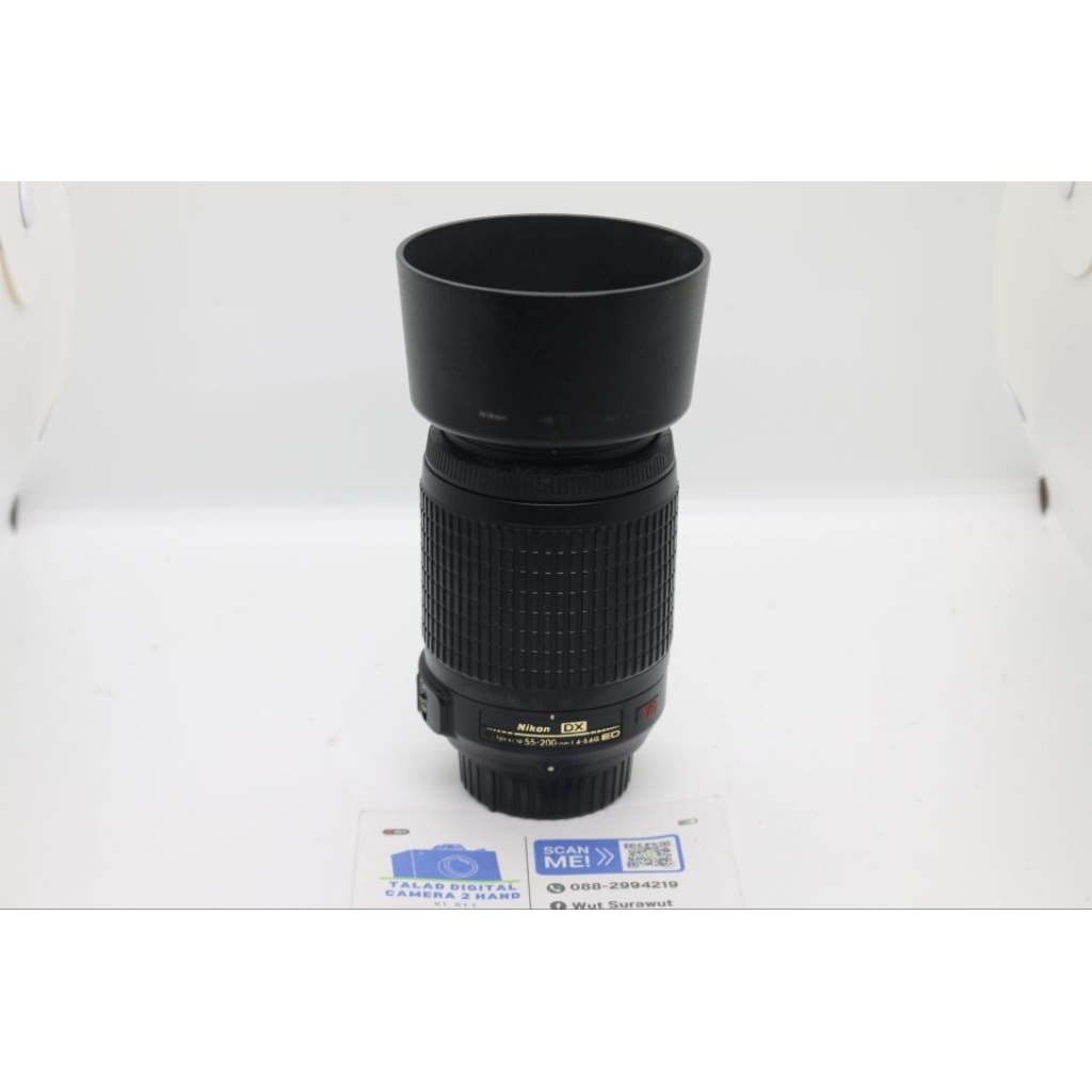 Nikon 55-200 VR พร้อมฮูด