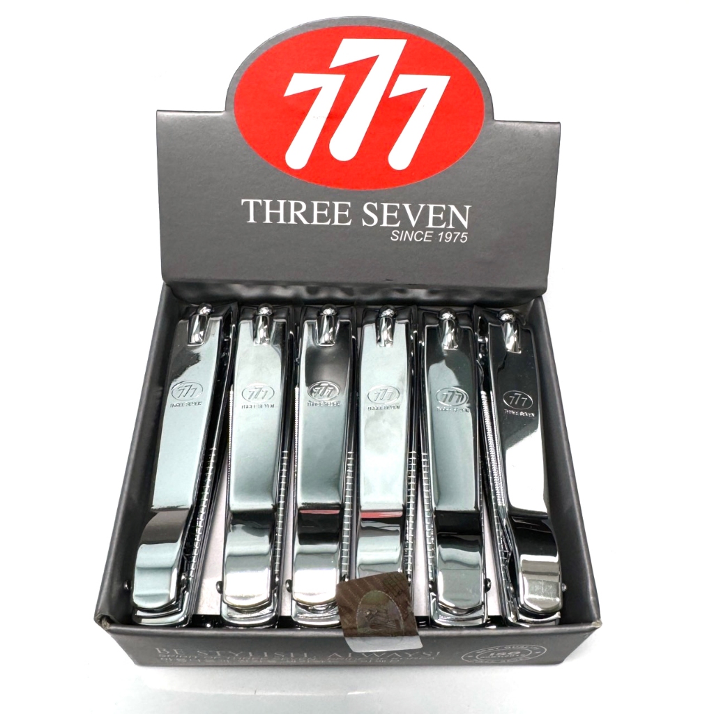 ตัดเล็บ777 (1 กล่อง มี 12 ชิ้น) ของแท้ ดีมาก กรรไกรตัดเล็บ Made in Korea
