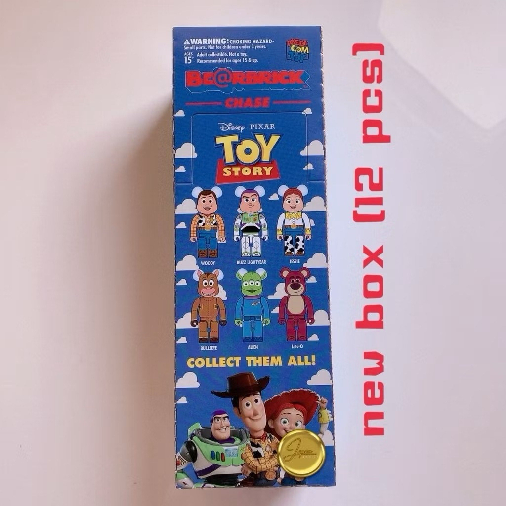 Medicom Toy BEARBRICK CHASE TOY STORY BEARBRICK 12-piece ราคา ถูกที่สุด โปรบีเคเค