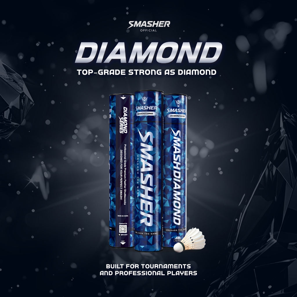 Smasher ลูกแบดมินตัน รุ่น Diamond Series