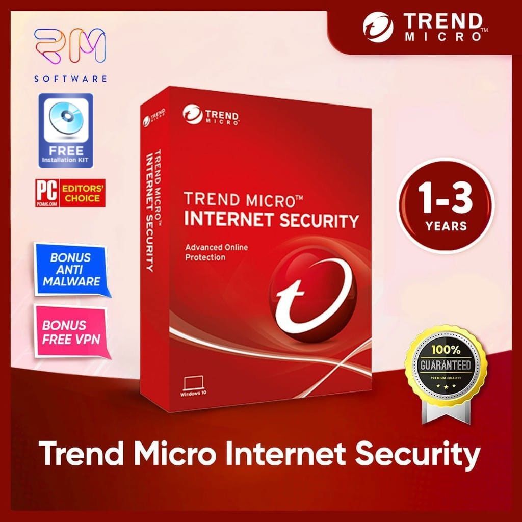 Trend Micro Internet Security Antivirus ORIGINAL