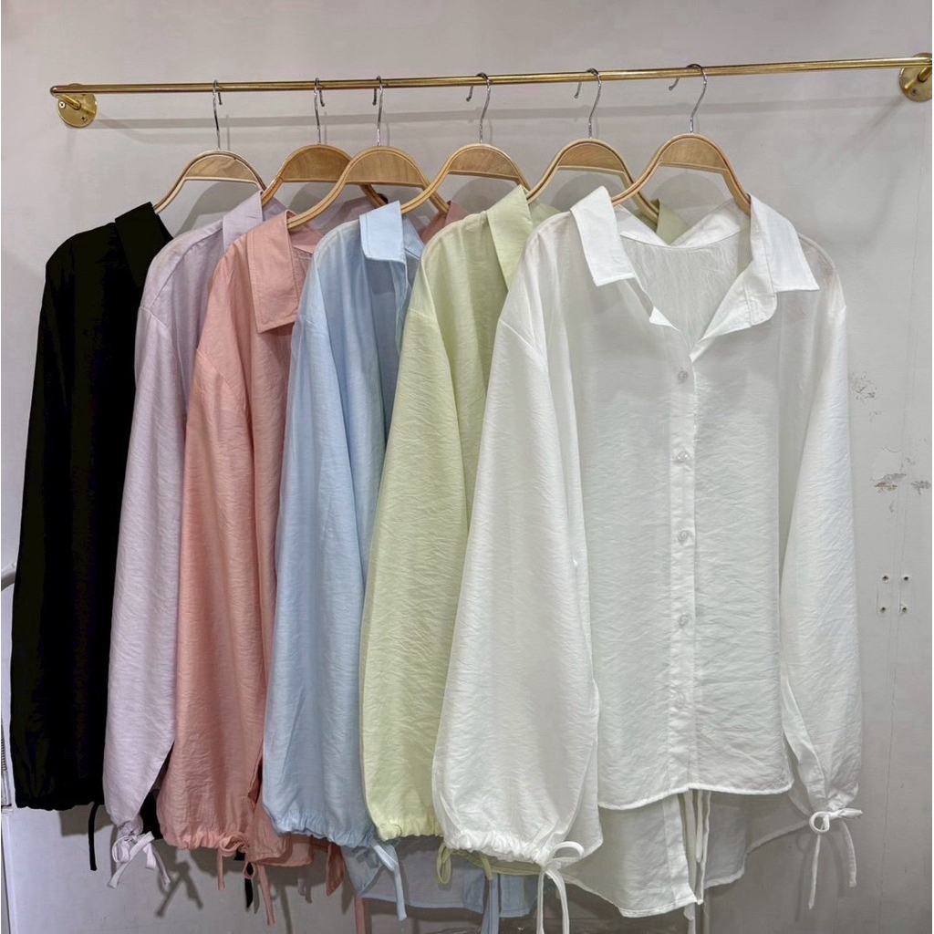 เสื้อเชิ้ตแขนยาวผ้าไหมญี่ปุ่นBigsizeอก52