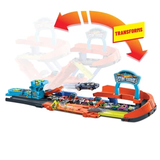 Hot Wheels City Transforming Stunt Garage โรงรถผาดโผนฮอตวีลส์ รุ่นแปลงร่าง JHL94 VN
