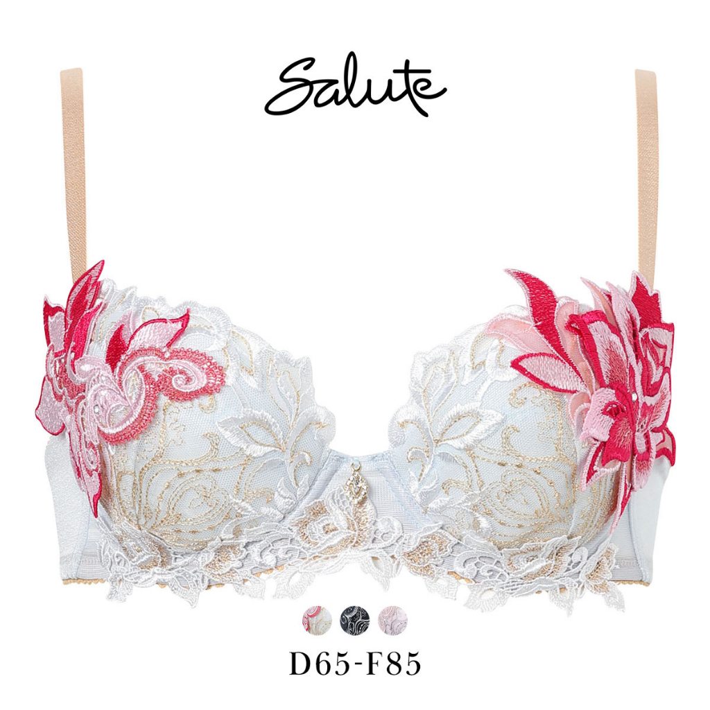 Wacoal Salute 38G BTJ438 P-UP บราดันทรง (ขนาด D-F)(40BTJ438DF)(ส่งตรงจากญี่ปุ่น)1