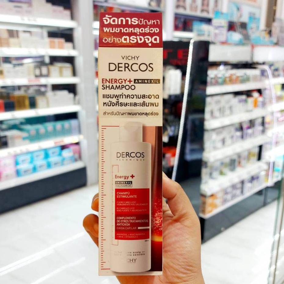Vichy dercos energy+aminexil shampoo 200ml