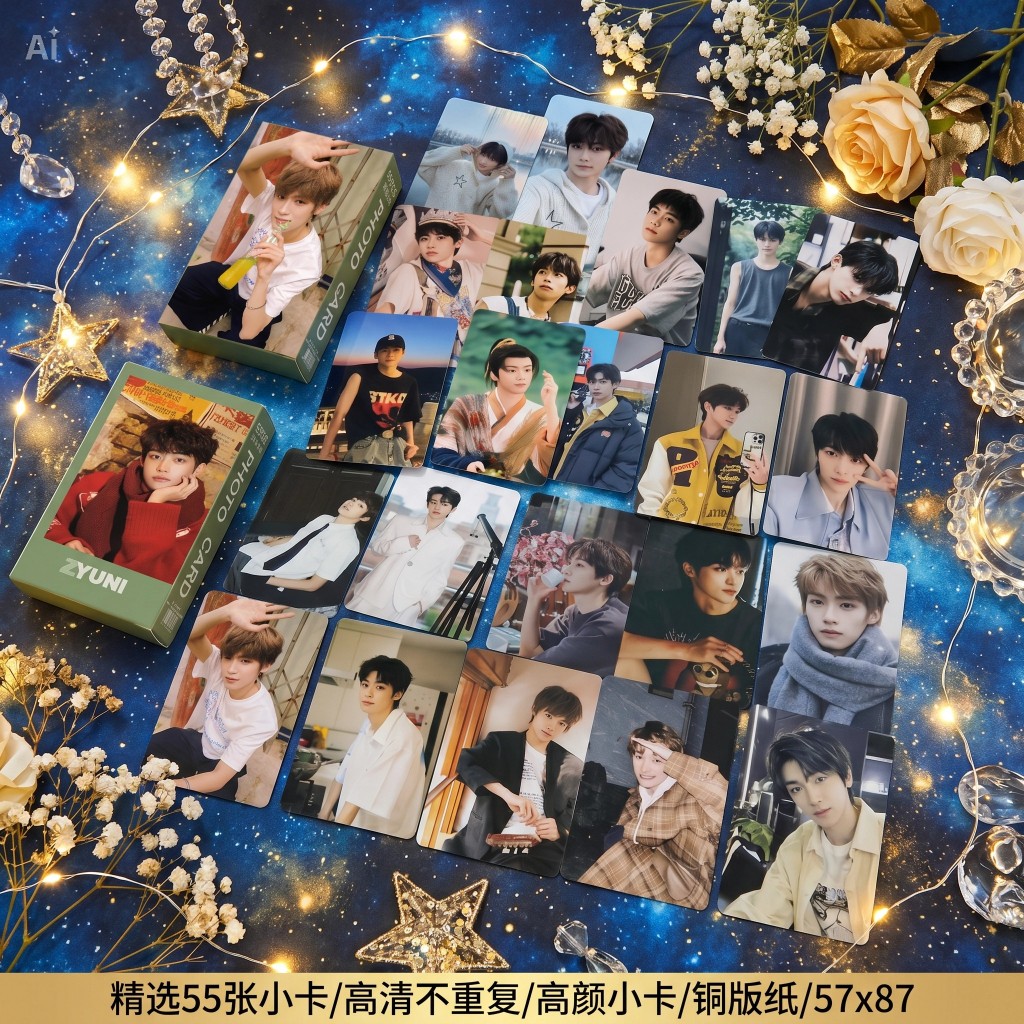 A065 BOX PHOTO CARD 55 ใบ จื่ออวี๋ (Zi Yu)  / อู๋สั่วเว่ย  ศัตรูหัวใจ คือแฟนใหม่ผมเอง (Revenged Love