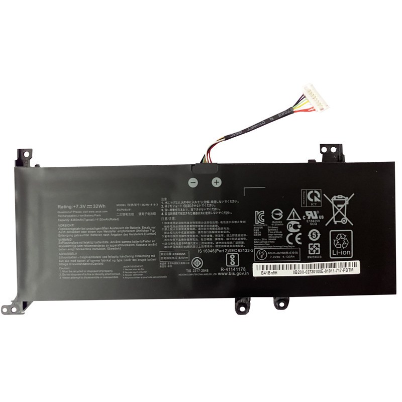 New ASUS B21N1818-2 C21N1818-3 X412FA/FJ V4000F/D V4200J battery