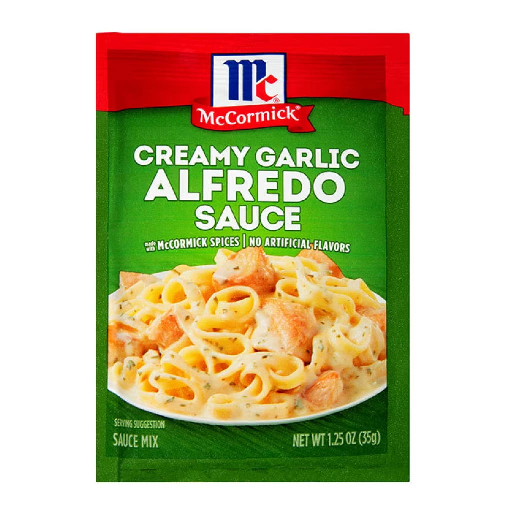 McCormick  Alfredo Pasta Sauce 35g ผงปรุงรสทำซอสพาสต้า
