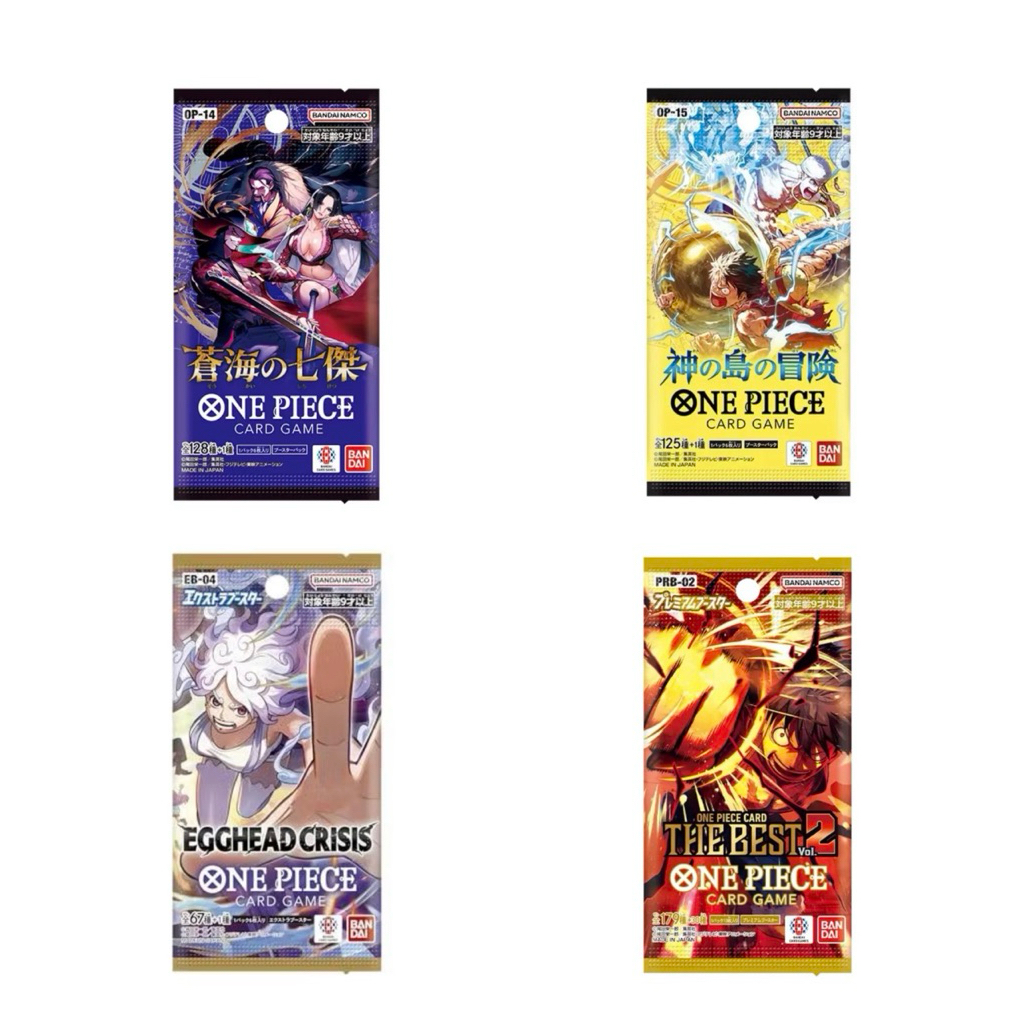 🚚…พร้อมส่ง [แยกซอง] 🇯🇵 One Piece Card Game OP-EB JP แท้ 100%