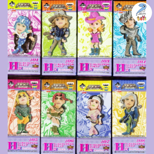 WCF JoJo's Bizarre Adventure โมเดล โจโจ้ ล่าข้ามศตวรรษ Figure ฟิกเกอร์ Steel Ball Run H