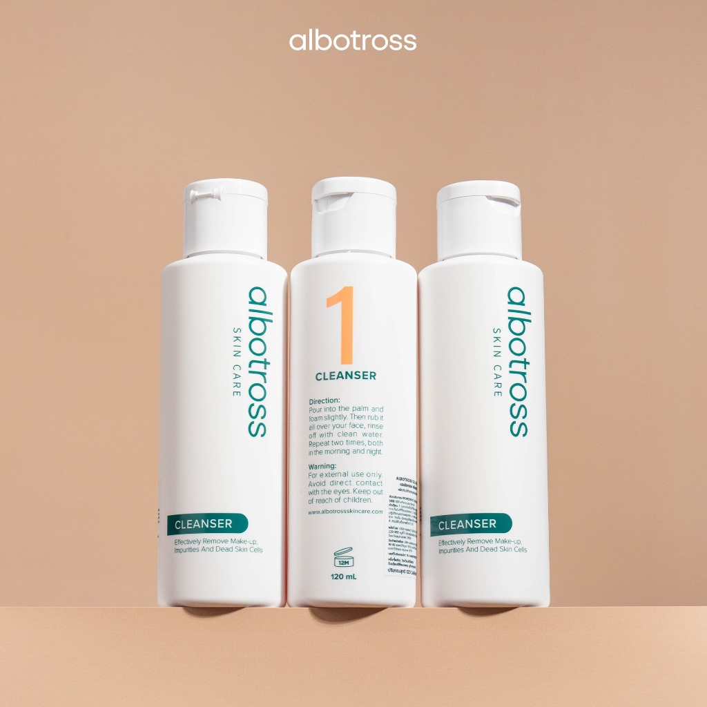 Albotross Cleanser No.1 ผลิตภัณฑ์ทำความสะอาดผิวหน้า