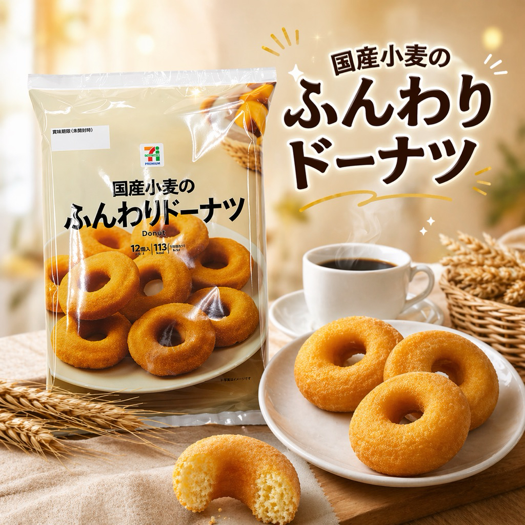 Donut 7-11 japan อร่อยมาก