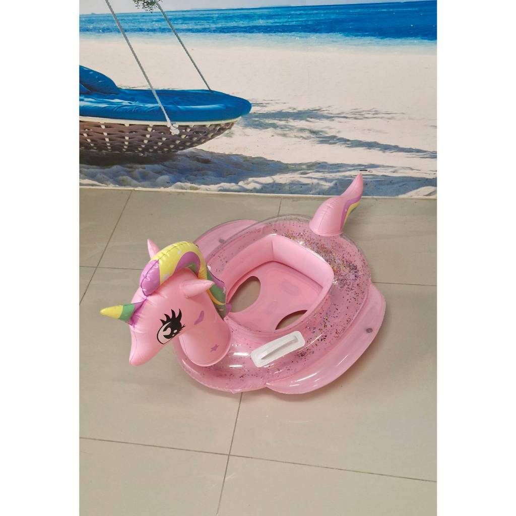 ห่วงยางขาสอดโพนี่วิ้งๆ ชมพู 95×75 Cm SY-A0850 ราคา ถูกที่สุด ดีลบีเคเค แกลเลอรีภาพที่ 3